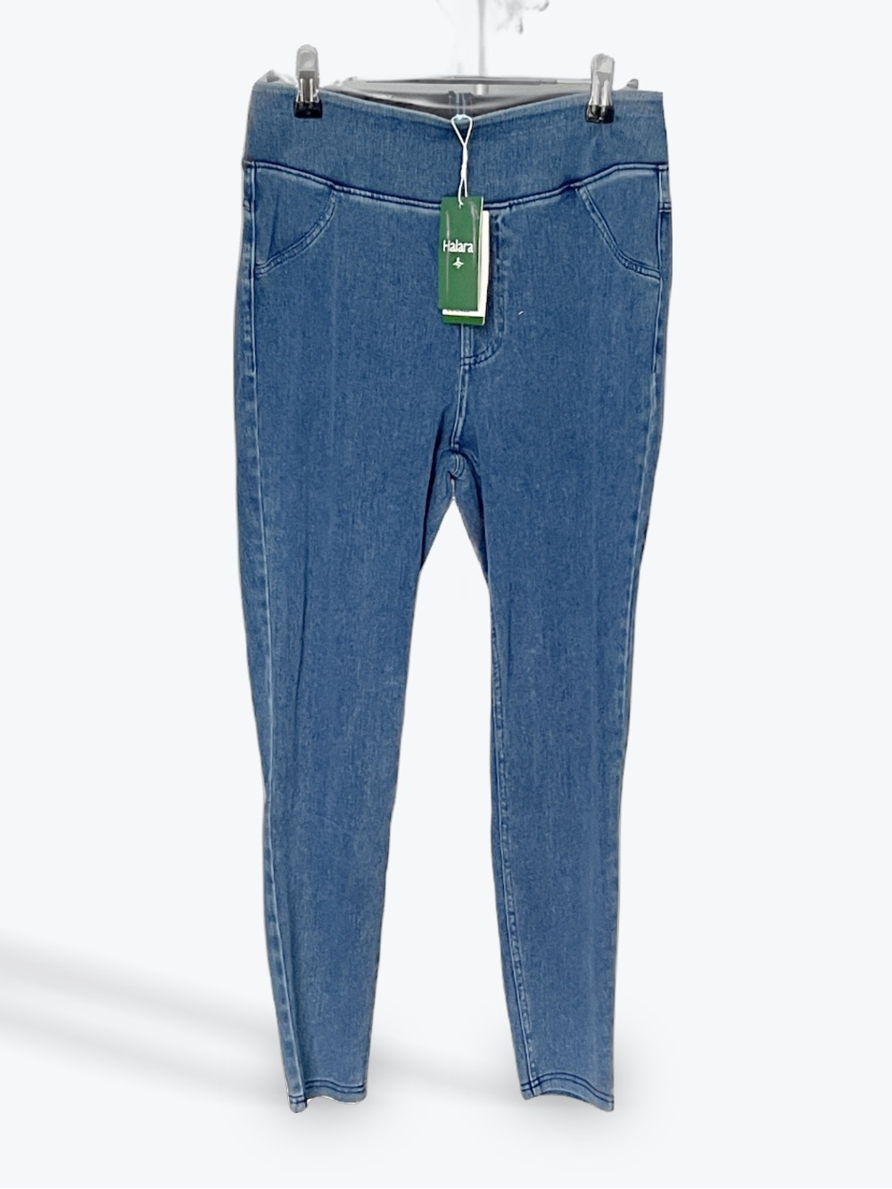 HALARA Blue Stretch Jeggings for Women